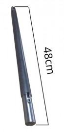Eixo Da Lavadora Mueller Plus 48cm Central Curto Moderno