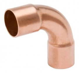 Curva de Cobre Soldavel 90� 3/4 Longa