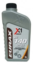 Oleo 140 P/ Transmissao Lavadoras Gl4 EURAX X1 MAXX ( 1 litro )