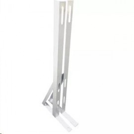 Suporte Condensadora 800mm Com Mao Francesa + Parafusos e Coxim a Base ( o par )