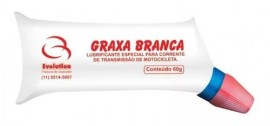 Graxa Branca Bisnaga 60 Gramas Evolution