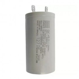 Capacitor de fase 45uf/250V com terminal original WEG ( Capacitor Brastemp / Capacitor Consul / Capacitor Electrolux )