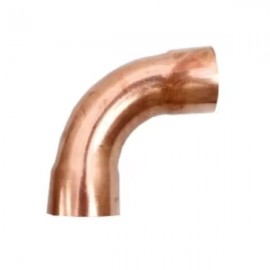 Curva de Cobre Soldavel 90 1/4 Curta