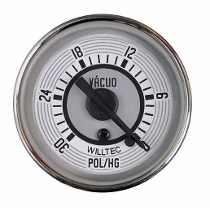 Vacuometro Analogico Rosta 1/4 NPT 0 a -30 Hg