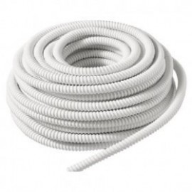 Mangueira Corrugado de Dreno De Ar Condicionado Split Branco 1/2 20mm