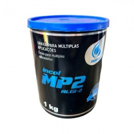 Graxa Azul P/ Rolamentos Incol MP2 ( Pote 1 KG )