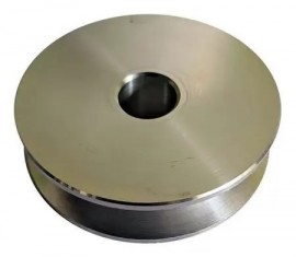 Polia do motor da lavadora Electrolux LM06 / LM08 em V lisa ( 60mm )