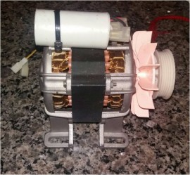 Conj. Motor Lr Mueller Poptank Ant. 1/8 127v