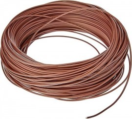 Cabo Flexivel 1,0mm Marrom