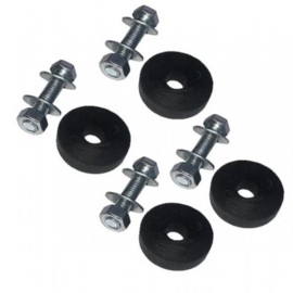 Kit Coxim Split C/ Parafuso/porca/arruela C/4