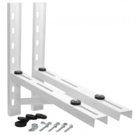 Suporte Condensadora 800mm Com Mao Francesa + Parafusos e Coxim a Base ( o par )