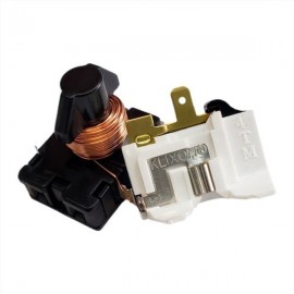 Rele Embraco 1/4 EM2U80 / EM2S80 / EM65NR 110V ( 51351 4083 ). Acompanha o protetor termico.