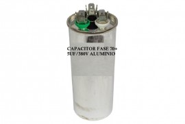 Capacitor Fase 70+5uf/380v Aluminio