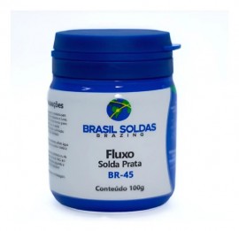 Prata Fluxo Pote C/ 100 Gramas Cobre / Latao / Inox ( Fluxo para solda )