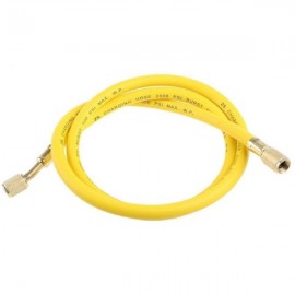 Mangueira de Manifold R410 150cm 1/4x1/4 Amarelo. Mangueira Do Meio 800PSI.