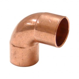 Curva de cobre soldavel 90º 7/8 curta