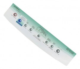 Adesivo do painel da lavadora Brastemp BWQ24B Tira Manchas 7 kilos com aquecimento ( 326037767 )