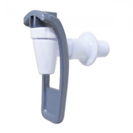 Torneira Do Debedouro Latina Moderno Branco Com Haste Cinza ( Unidade )