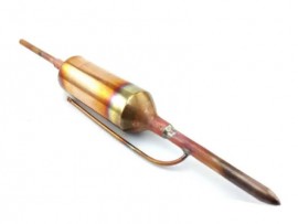 Filtro Secador PL ( Faustao ) p/ Balcao 100mm c/ponteiras e apendice 1" x 1/4 x 3/16