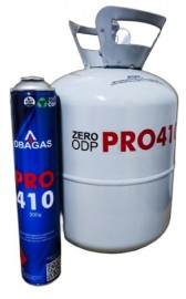 Gas refrigerante R410 PRO Lata 300 Gramas OBAGAS ( rende mais )