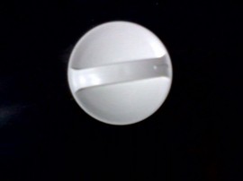 Botao Do Timer Da Lavadora Mueller Plus Branco 500014075 Original