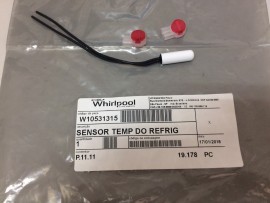Sensor de temperatura do Refrigerador Brastemp / Consul 2,7K original ( W10696875 )