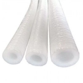 Tubo Isolante 3/8 com pelicula Branco ( Preco por barra com 2 metros cada )