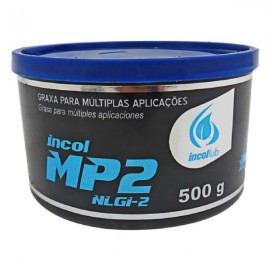 Graxa Azul P/ Rolamentos Incol MP2 ( Pote 500 gramas )