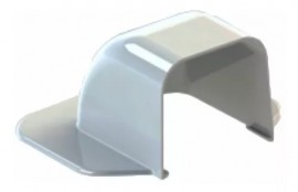 Canaleta Terminal P/ Tubulacao de Split 8,3x7,0 Cm