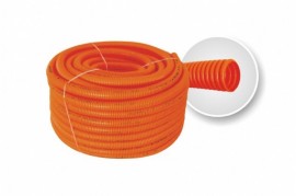 Mangueira Eletroduto Corrugado 32mm 1 Pol. ( reforcado ) cor laranja. Preco p/ metro