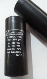Capacitor Eletrolitico 130 X 156 127v 1/6 e 1/5