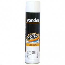 Tinta Spray Branco Brilhante 400ml Vonder