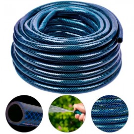 Mangueira Agricola/Jardim 1/2 Reforcado PT300 Luxo Azul ( O Metro )