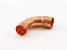 Curva de Cobre Soldavel 90 3/8 Longa