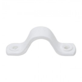 AbraA�adeira de plA�stico tipo U de 1/2