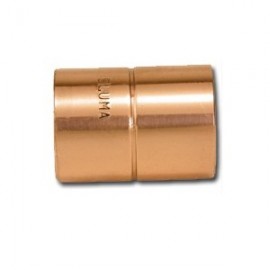 Luva de Cobre Soldavel 1/4 X 1/4 com stop