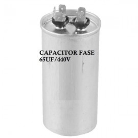 Capacitor Fase 65uf/440v Aluminio