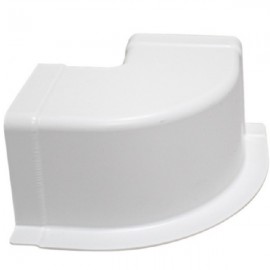 Canaleta Curva Externo ( 90 graus ) Para Tubulacao De Ar Condicionado Split ( 85x70mm )