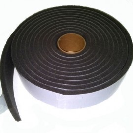 Fita Adesiva Elastomerico De Espuma P/ Ar Condicionado 10m X 45mm X 3mm Preto