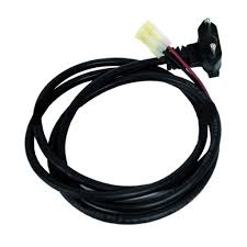 Cabo de forca universal plug reto c/ prendedor 1,30mt 2x0,5mm 500V