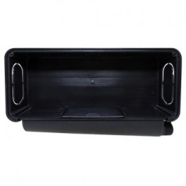 Caixa de passagem Split 29 largura x 12 altura X 6 fundura com tampa e dreno lateral