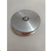 Polia do motor da lavadora Electrolux LM06 / LM08 em V lisa ( 50mm )