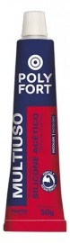 Silicone 50 Gramas Incolor Pulvitec