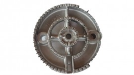 Base Queimador Fogao Mueller 3,0KW Dupla Chama S/S