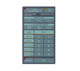 Membrana Microondas Brastemp BMP28 S/Dourar Cinza