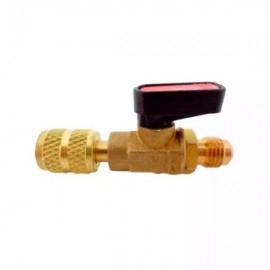 Valvula Bola 1/4 Macho X 1/4 Femea Sae Registro