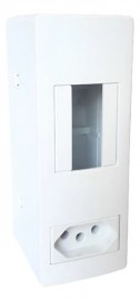 Caixa Disjuntor Sobrepor Slim Com Tomada 2P+T 20A/250V Reue