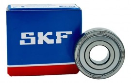 Rolamento 6201 2Z SKF ( 6201 ZZ ) Dupla Blindagem De Metal