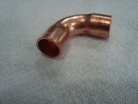 Curva de Cobre Soldavel 90º 3/8 Curta