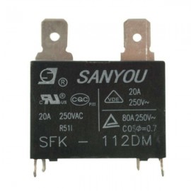 Rele de placa de ar condicionado split 12V 20 amperes ( retangular )